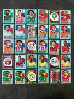 Lot de 30 cartes stickers panini coupe du monde 2026 tous différents LOT 3