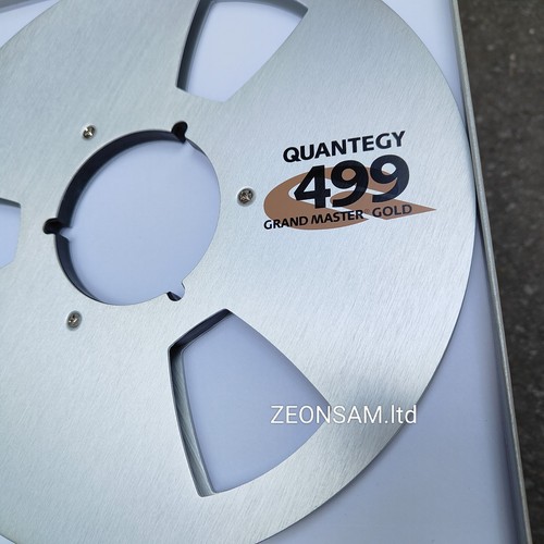 4 PCS QUANTEGY 499 10.5" 1/4" Empty Tape Reels For Reel To Reel Tape Recorders - Picture 9 of 9