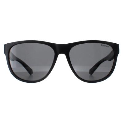 Polaroid PLD 2156/S 003 M9 mattschwarz grau polarisierte Sonnenbrille