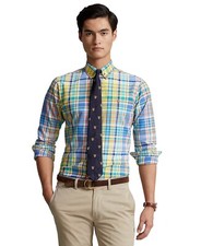 POLO RALPH LAUREN Men's Classic-Fit Oxford Shirt  Medium  125 Retail