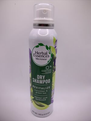 HERBAL ESSENCES Cucumber Green Tea Revitalize Dry Shampoo - 140g/4.9oz