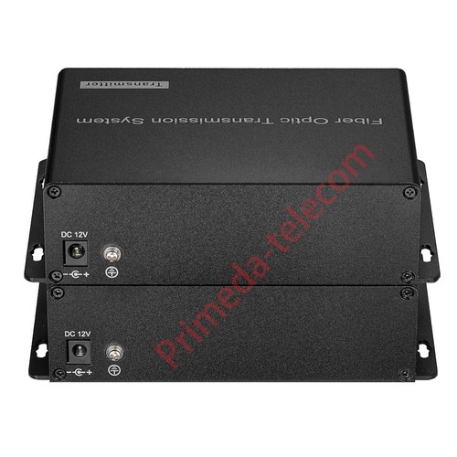 BIDI Mircophone 3pin XLR Audio over Fiber optic Converter Broadcast quality 1set - Picture 3 of 25