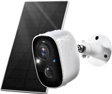 Solar Outdoor Camera Wireless, Two Way Talk,Night Vision, Motion Detection