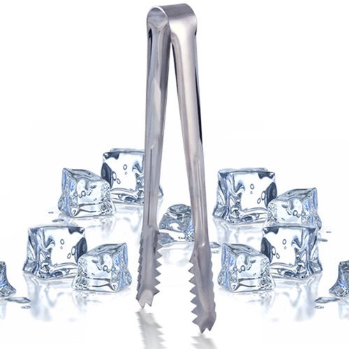 2X Stainless Steel BBQ Buffet Bread Ice Cooking Food Clip Tongs Clamp Kitchen - Picture 6 of 6