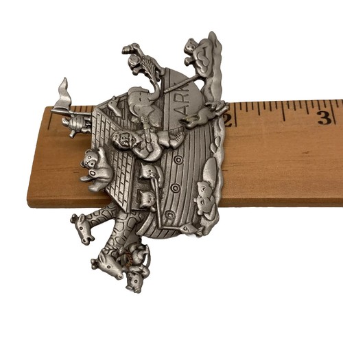 Noah's Arc Vintage Brooch Pin by JJ - Picture 11 of 11