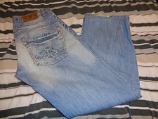 JOHN GALLIANO MENS DESIGNER ROCK N ROLL STRAIGHT LEG RELAXED JEANS W 32 ITALY 