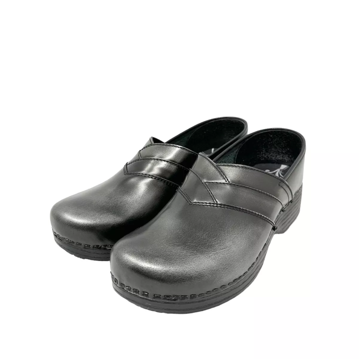 Abeo Womens 10 N Clog Shoes Ever Metatarsal Footbed Leather Nurse