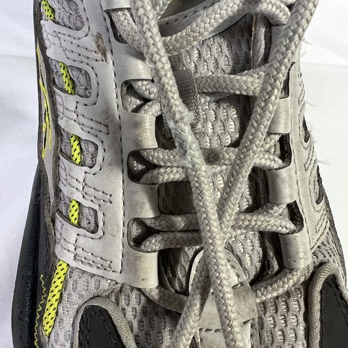 Reebok Allen Iverson Solution Mid US Men's Size 7 GRAY / LIME GREEN - Picture 9 of 17