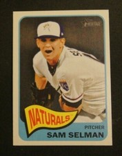 2014 Topps Heritage Minors, Northwest Arkansas Naturals - SAM SELMAN