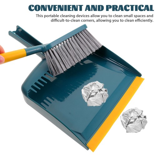Two-piece Broom Set Small and Dust Pan Kitchen Cleaning Supplies - Afbeelding 12 van 12