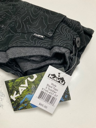 KAVU Overalls Kids Toddler Size 5T Wyle Topo Boys Girls New NWT $65 retail - Picture 3 of 6