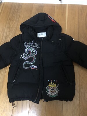 Ed Hardy X Unknown London Puffer Jacket Rare | eBay UK