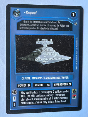 Star Wars CCG - Decipher - A New Hope - Conquest R1 NM/LP