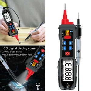 Mini Multimètre numérique intelligent LCD Détecteur de tension DC AC Ohm voltage