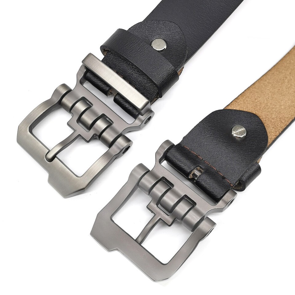 Luxury Designer Belts for Jeans Genuine Leather Mens Belt Big Tall Size