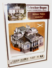 + KARTONMODELLBAU  SCHLOSS LINDERHOF  SCHREIBER-BOGEN  623 - Spur H0