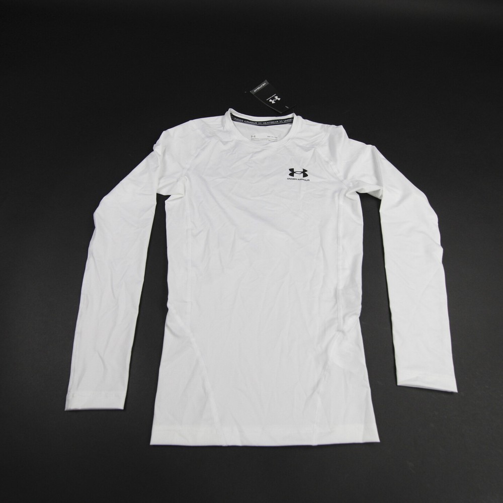 Under Armour HeatGear Mens Compression Top White NWT