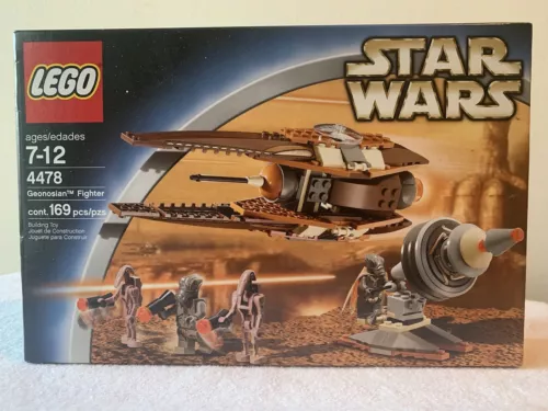 LEGO 4478 STAR WARS GEONOSIAN FIGHTER (2003 - NEW IN SEALED BOX)