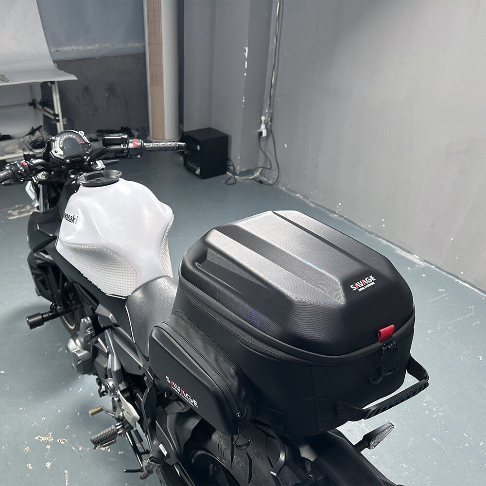 Rear Seat Tail Bag Helmet Bag Backpack For KAWASAKI Z650 NINJA 650