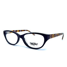 Mossimo MS 2073 5761 U Eyeglasses Womens Black Brown Full Rim 52-18-140