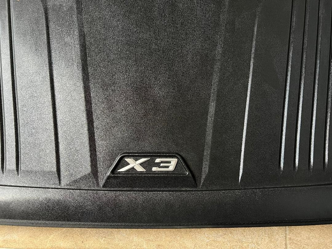 BMW X3 Fitted Luggage Compartment Boot Trunk Lier Floor Mat (G01