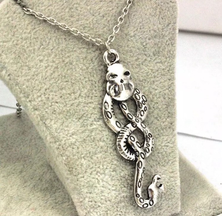 Harry Potter Horcrux Death Eater Snake Necklace 2
