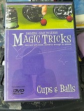 CUPS  BALLS Amazing Easy Learn Magic Tricks 2008 DVD