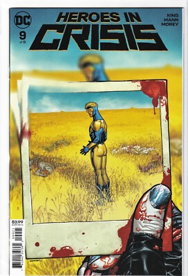 HEROES IN CRISIS #9 (2018) TOM KING ~ RYAN SOOK CARDSTOCK VARIANT ~ UNREAD NM