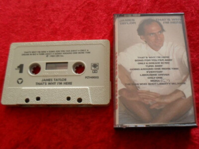 MC James Taylor - That's why I'm here (USA) Musikkassette Cassette