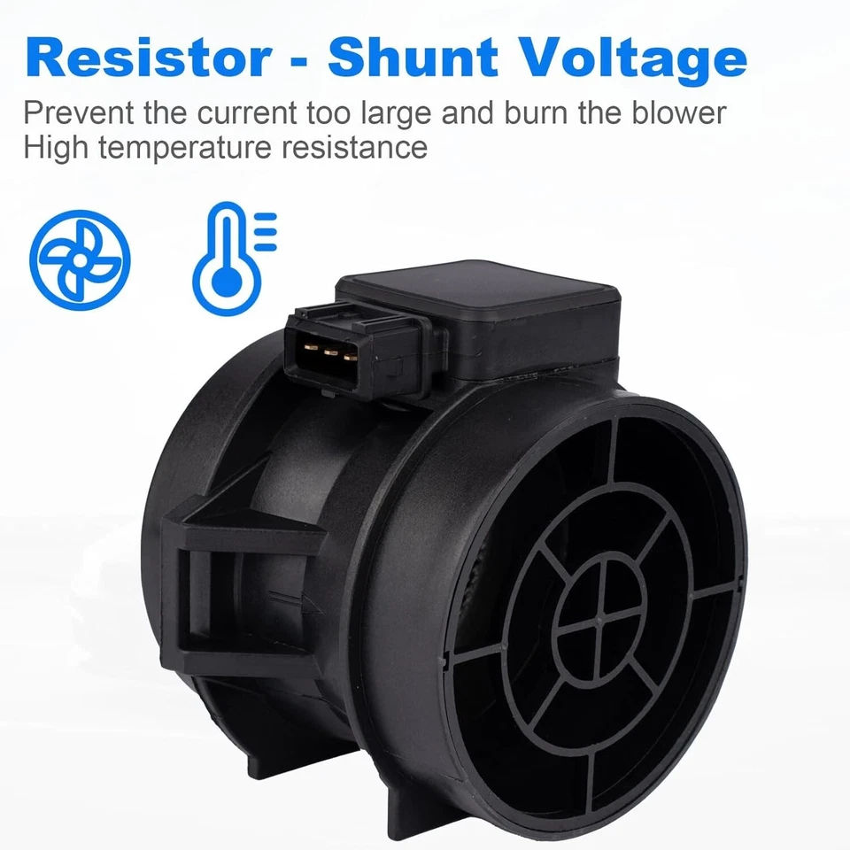 Sensor de flujo de aire másico medidor [3 pines] compatible con BMW 323i 1999-2000, 325i 200 Foto 3 de 4