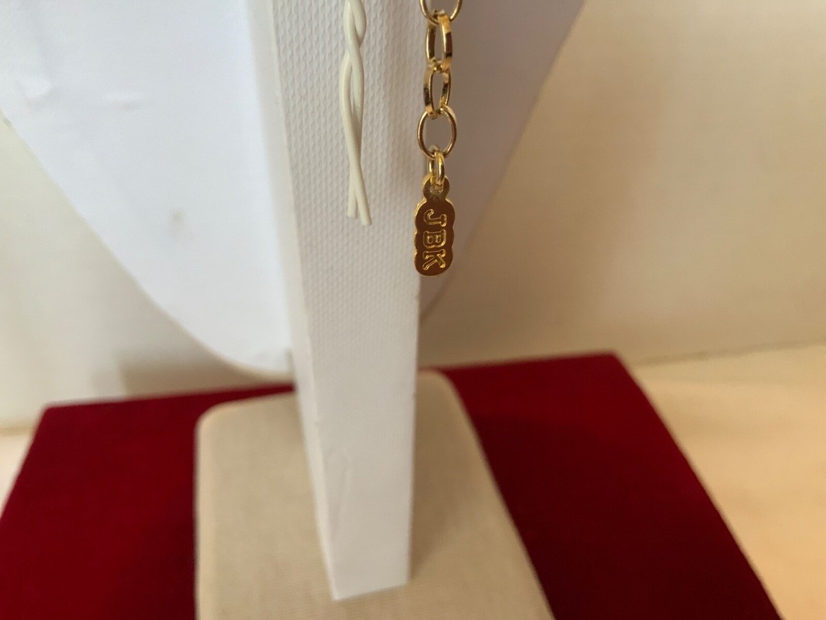 RARE CAMROSE KROSS JBK Jacqueline Kennedy Satin Polished Necklace