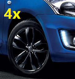4x NEW Genuine SWIFT SZ-L 2011-2017 Alloy Wheels 16