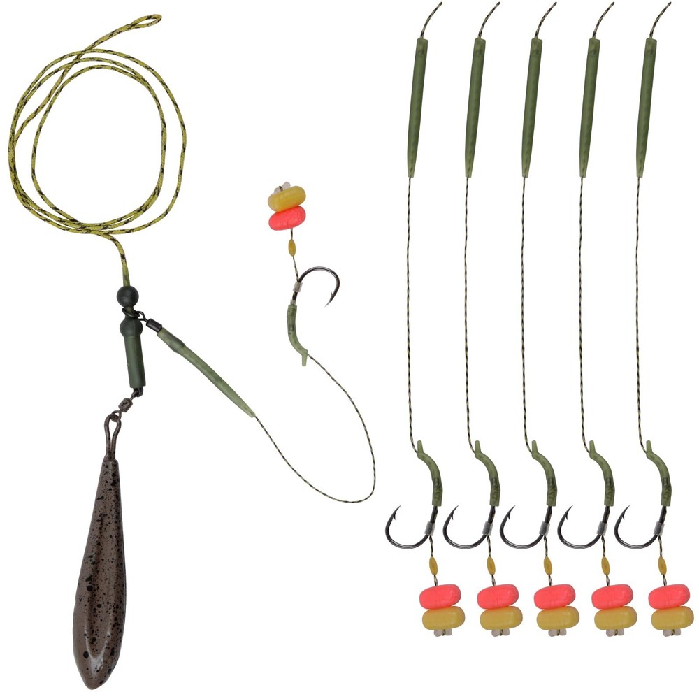 Carp Fishing Rigs Kit Carp Rigs with 2.8oz Carp Sinker Weights Carp Hooks Qui... Carp Fishing Rigs Kit Carp Rigs with 2.8oz Carp Sinker Weights Carp Hooks Qui...