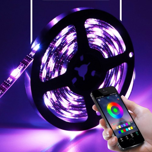 5V USB RGB LED Strip Lights Flexible PCB Tape for Bedroom TV Back PC Car Decor - Picture 10 of 15