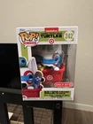 Funko Pop WWE Bullseye #242 Target Exclusive w Leonardo TMNT Ninja Mask New