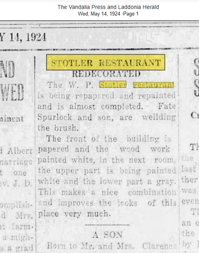 UNLISTED Missouri token - Stotler's Restaurant, 5¢, Laddonia, Mo. - Picture 3 of 3