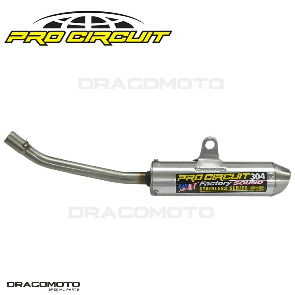 Pot échappement PRO CIRCUIT 304 pour KTM SX 150 2009-2010 en inox