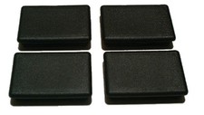 4 Black Truck Bed Stake Hole Cover Plugs Fits Dodge Ram 1994 To 2010