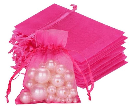 50 Buste Bustine Organza per Gioielli, Cadeaux. 9 X 7 CM - Picture 77 of 89