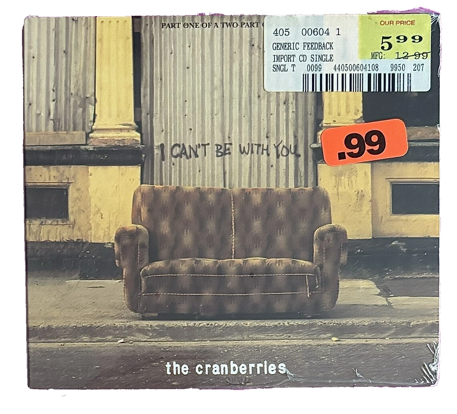 Сингл The Cranberries музыкальные компакт-диски