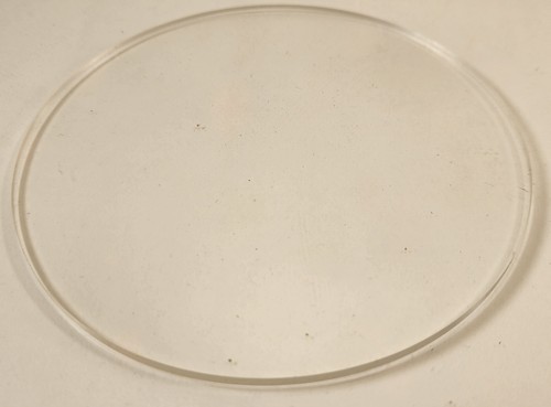 Funko Pop Action Figure Display Stand Transparent Round Clear Base Plexiglass - Picture 4 of 5