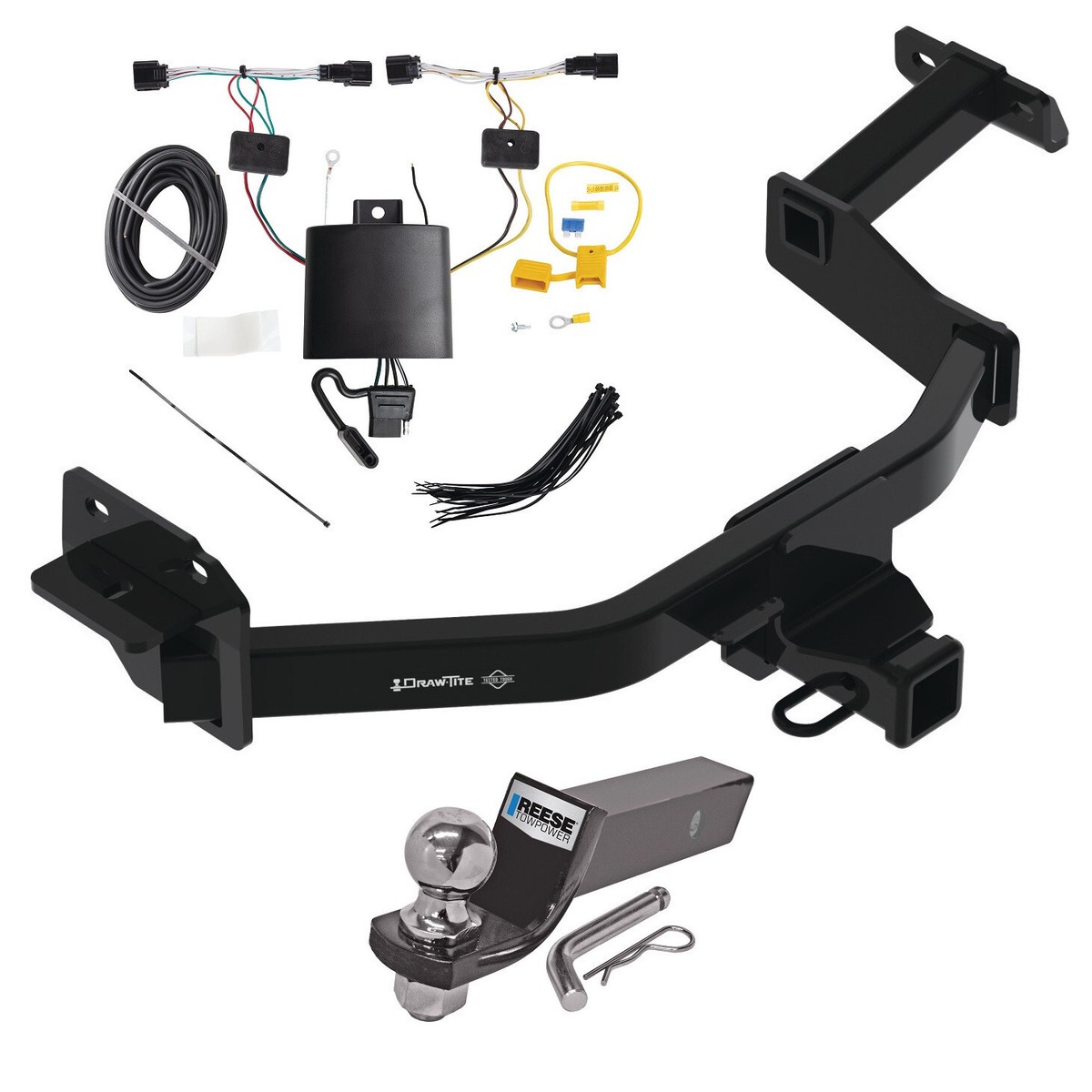 Trailer Tow Hitch For 21 23 KIA Sorento Complete Package w Wiring Kit 2 Ball eBay