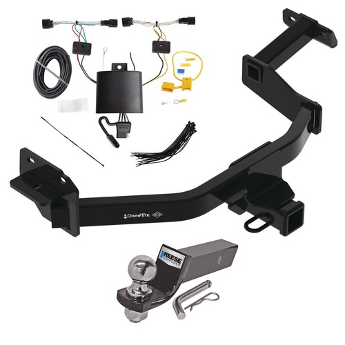 Trailer Tow Hitch For 21-23 KIA Sorento Complete Package w/ Wiring Kit + 2" Ball - Picture 1 of 5