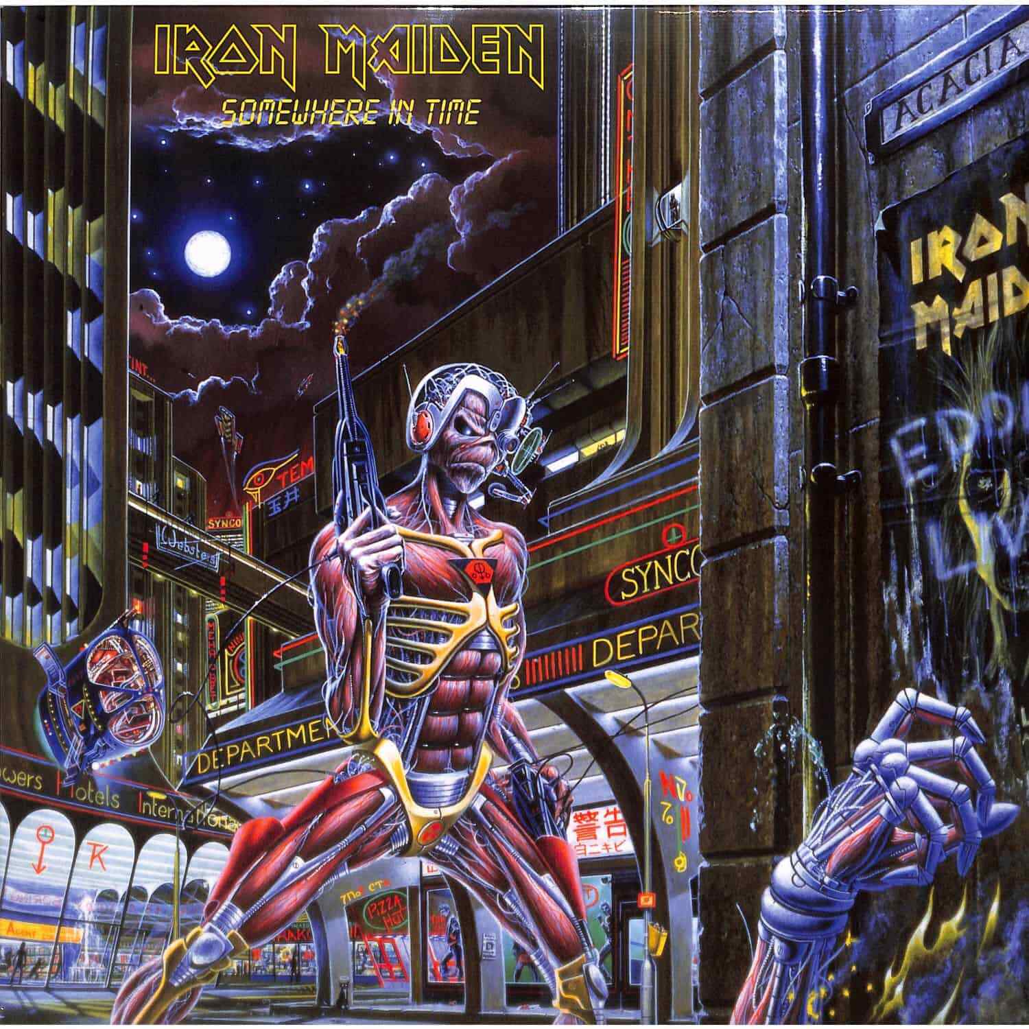 Iron Maiden Unisex Standard Somewhere In Time Von - Lp (Standard) - Bild 3
