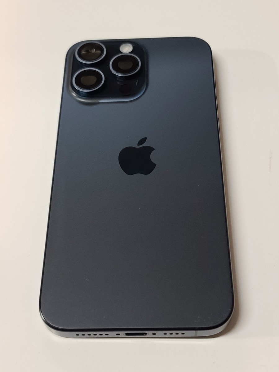 OEM Apple Iphone 15 Pro Max Original Housing,Blue, No