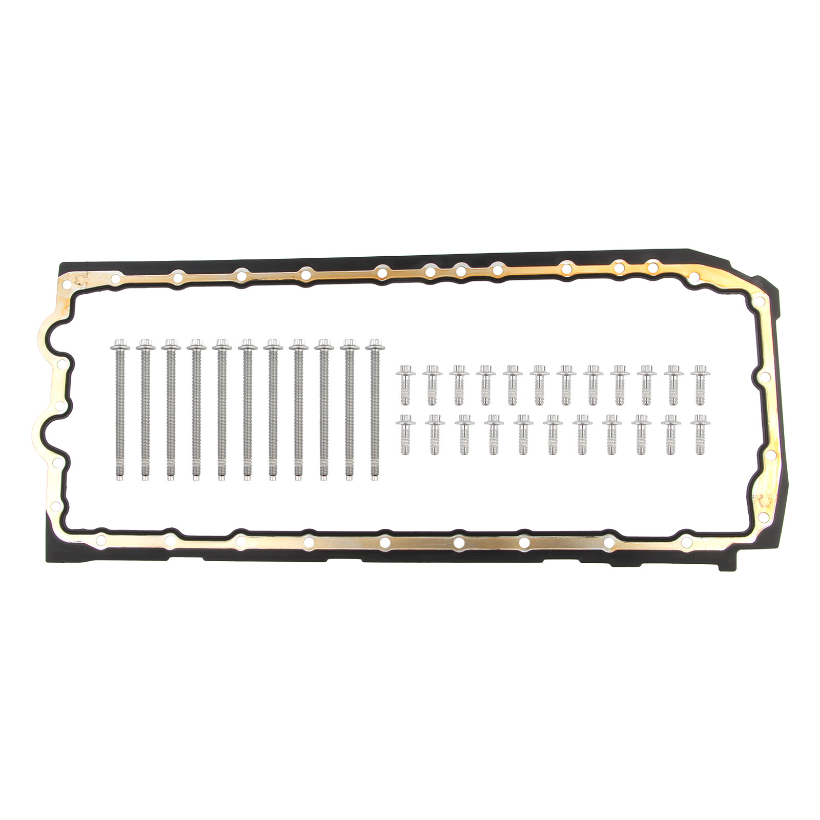 For BMW E90 E82 N52 N53 Oil Pan Gasket Set with CRP KIT Bolts US eBay