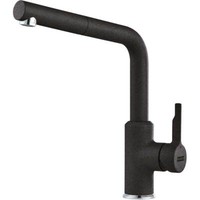 Franke Messing Hochdruck Armatur, Wasserhahn Urban L Zugauslauf Onyx Seitenbedie