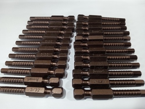 VEGA 5/32" HEX Allen Wrench Impact Driver Bits P150H1064A 25pcs HexPower - Picture 3 of 8