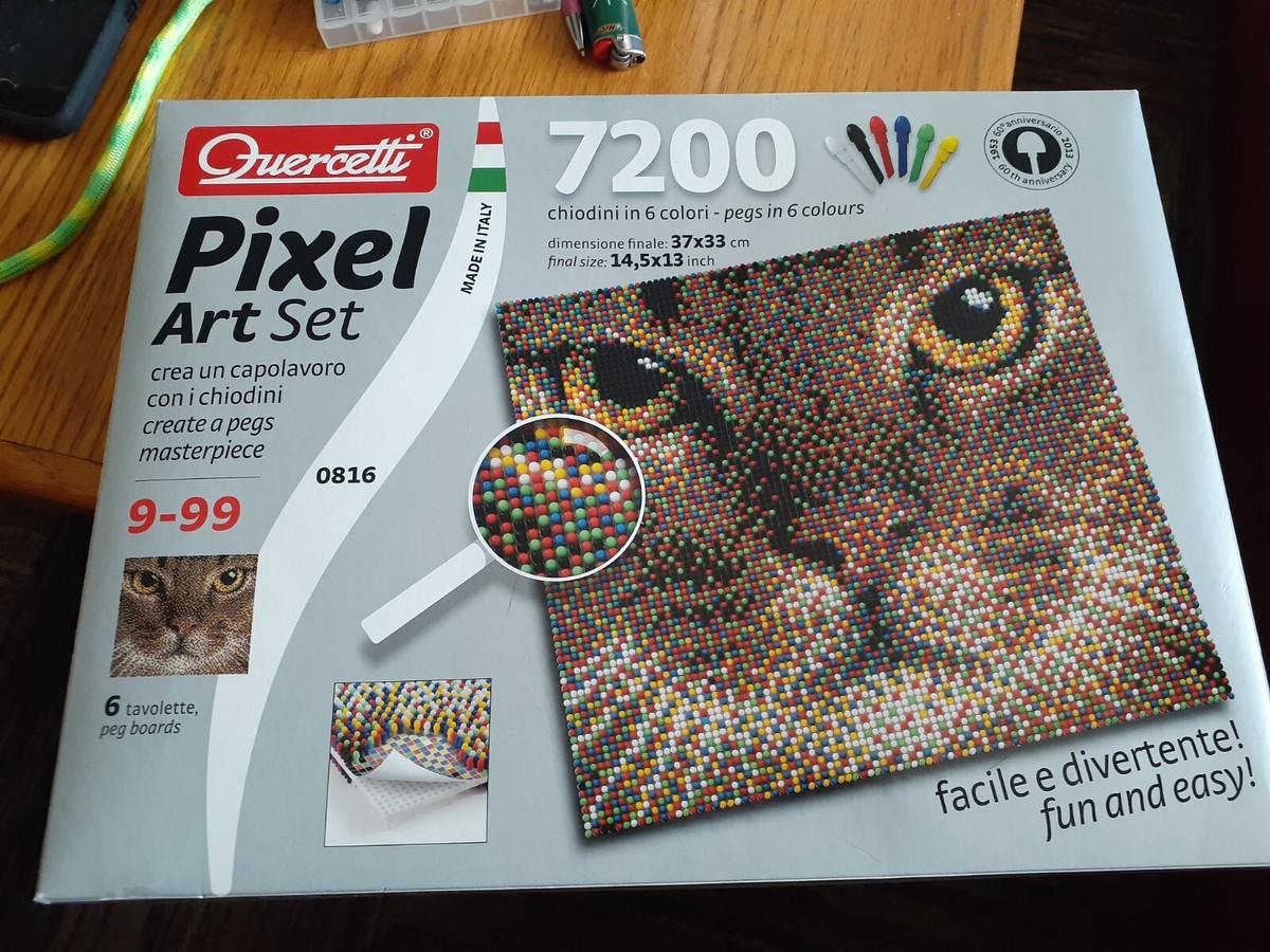 Pixel Art Chiodini Pixel Quercetti Mosaic Art Quercetti Pixel Art