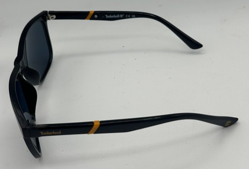 Timberland Sunglass Mens Shiny Black Rectangle Plastic, Smoke Lens TB7289. 1A - 第 10/13 張圖片